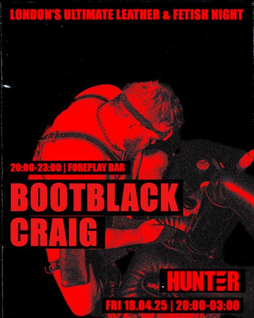 Hunter bootblack Stand